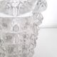 Vintage vase - Diamond tip glass - 1960