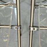 Lot de 2 Chaises pliantes modernes en plexiglas Giancarlo Piretti - EDA Concept
