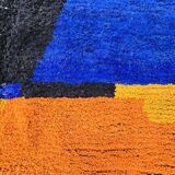 Berber rug in wool from the Zam River, size 150 x 250 cm