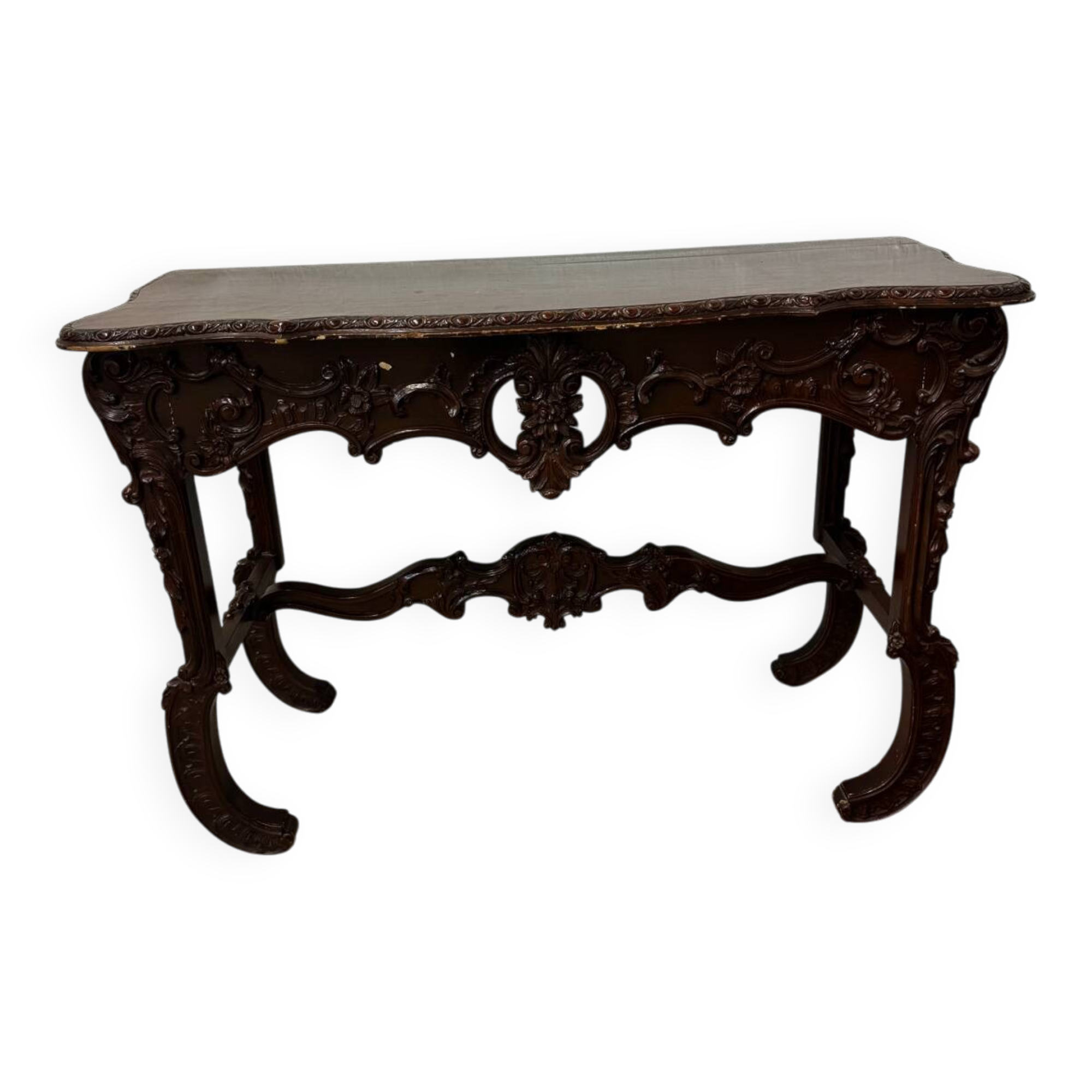 19th-century Louis XVI style wooden console
