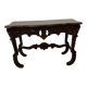 19th-century Louis XVI style wooden console