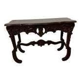 19th-century Louis XVI style wooden console