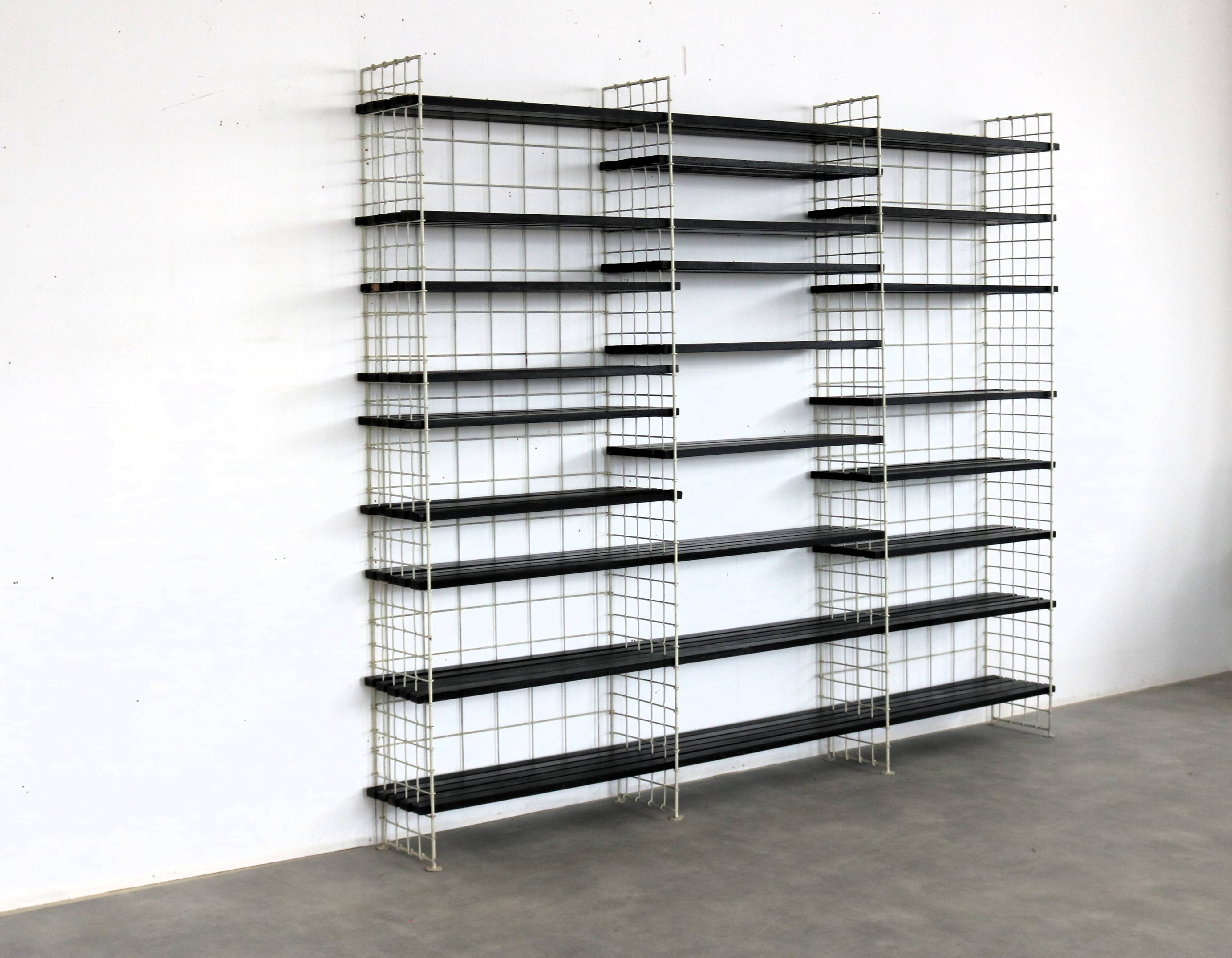 Vintage wall unit | bookshelf | shelf | 1960s
