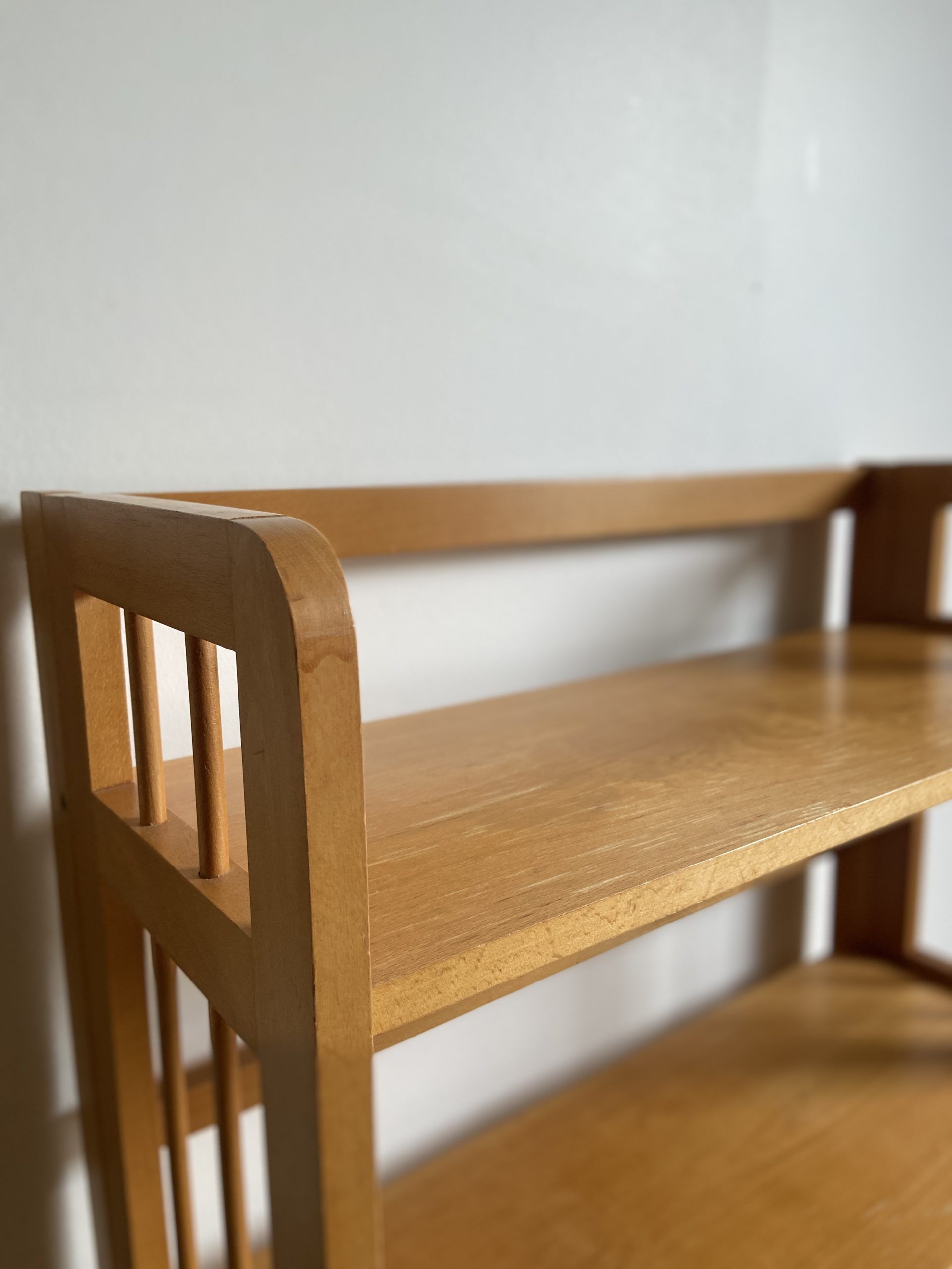 Folding bookseller shelf 70s