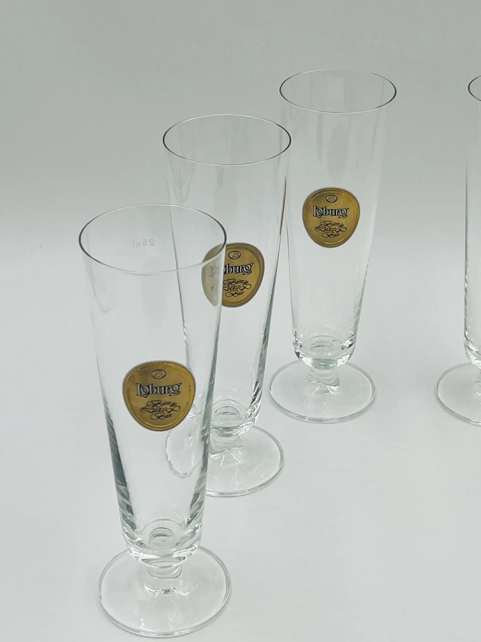 Lot de 6 verres flûtes à bière Loburg