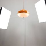 Space Age Brown Pendant from Guzzini, 1970s