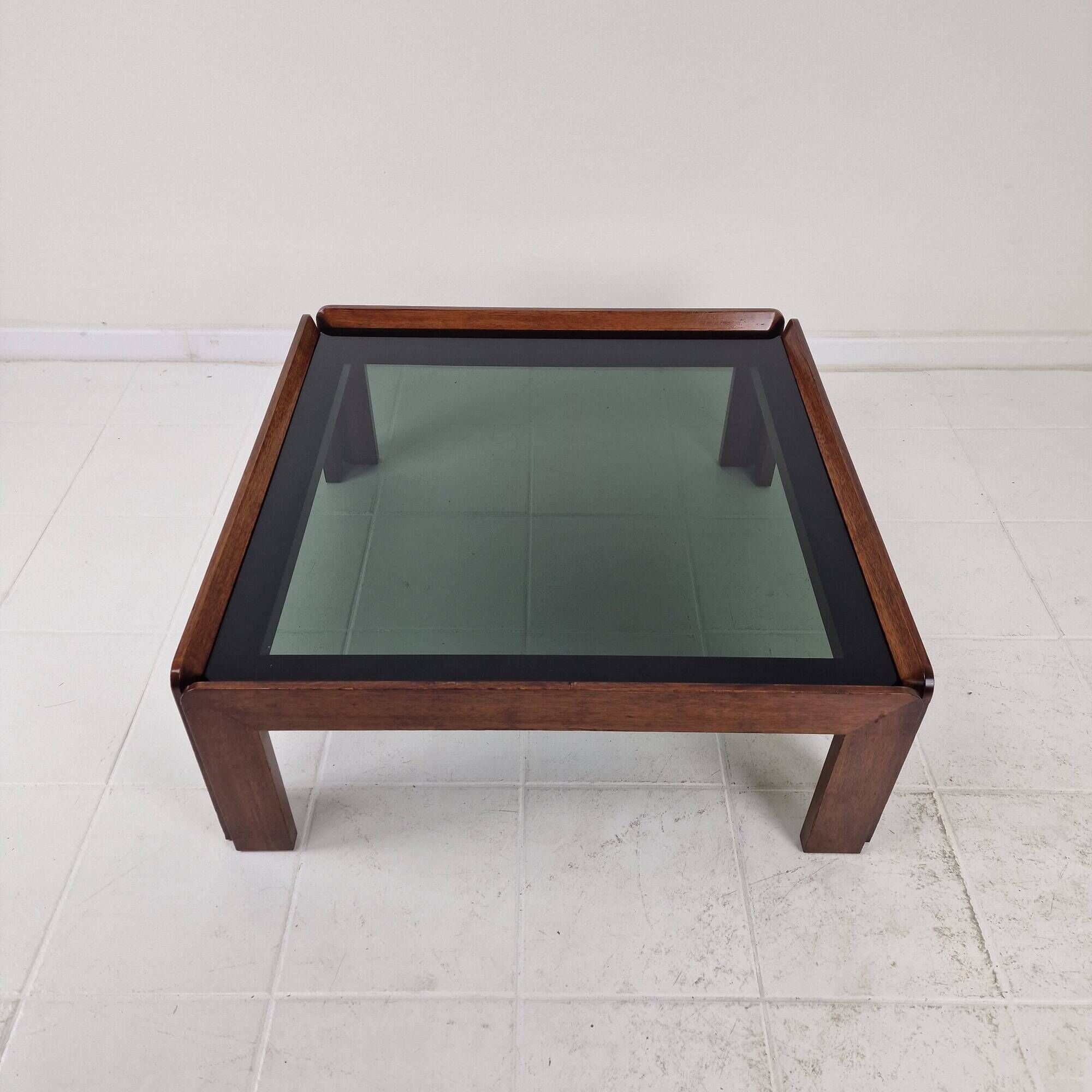 Mid-Century Italian Coffee Table by Afra & Tobia Scarpa for Cassina, 1960s