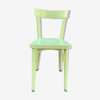 Green patina chair
