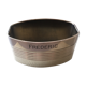 Silver metal towel round "Frédéric"