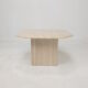 Italian Travertine Coffee Table, 1980's