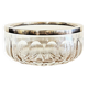Jezler 800 Cut Crystal and Silver Fruit Bowl