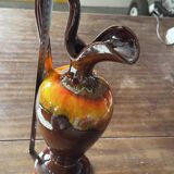 Vallauris ceramic soliflore vase H 37 cm