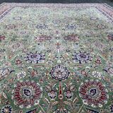 Carpet XXL Tabriz Shah Abbas Emerald Green