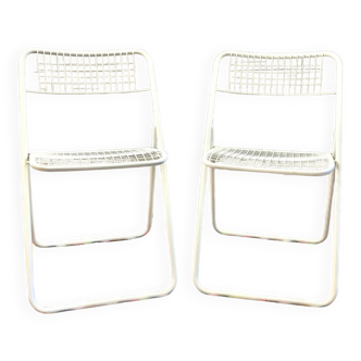 Vintage IKEA Ted net folding chairs