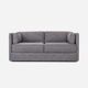 Sofa HAGA gris mélangé, design scandinave
