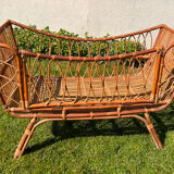 Wicker cradle