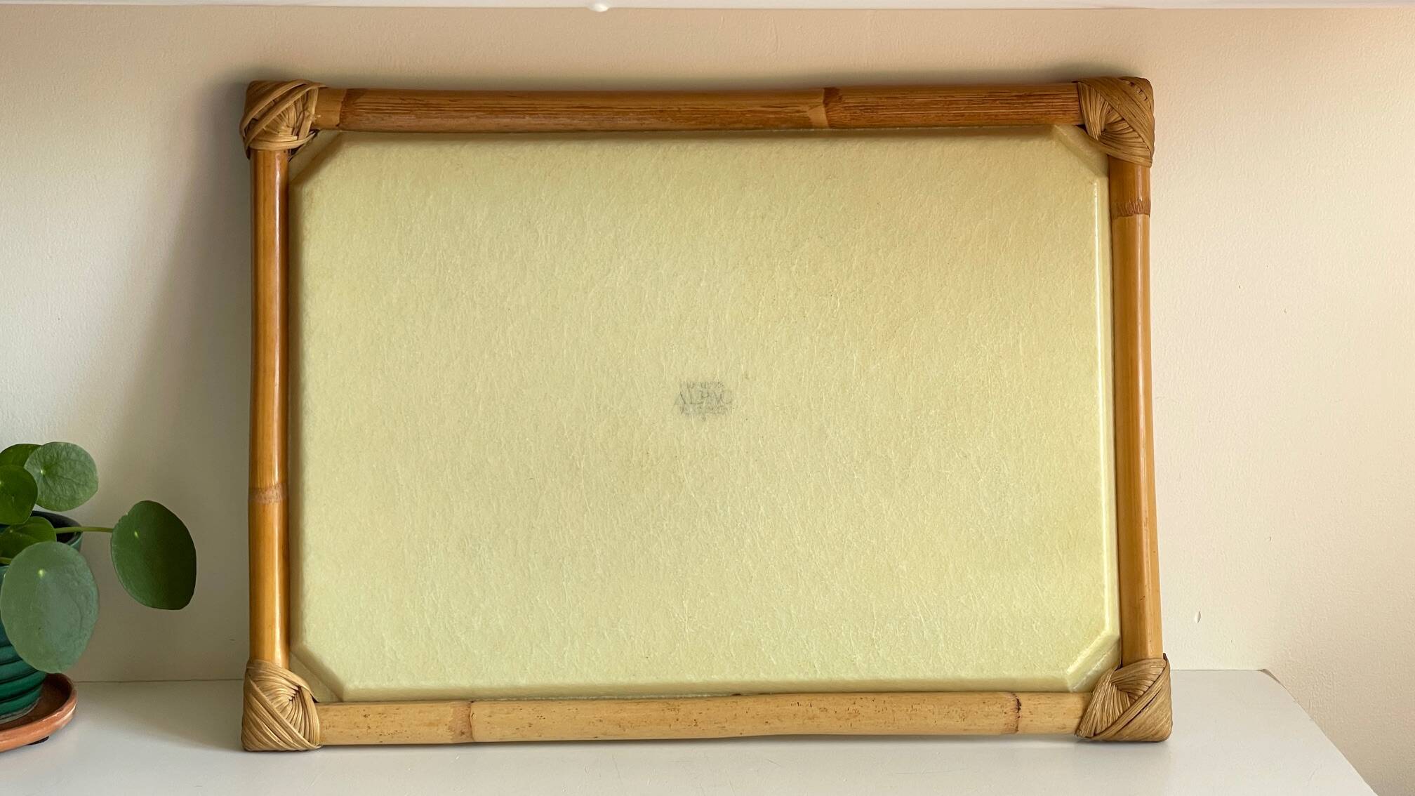 Catherine escalon vintage fiberglass serving tray