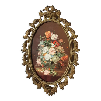 Baroque oval frame