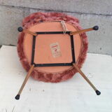 Chair with Pelfran moumoutte fur from the 70s