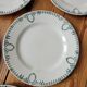 Set of 7 dessert plates n°418 Ceranord