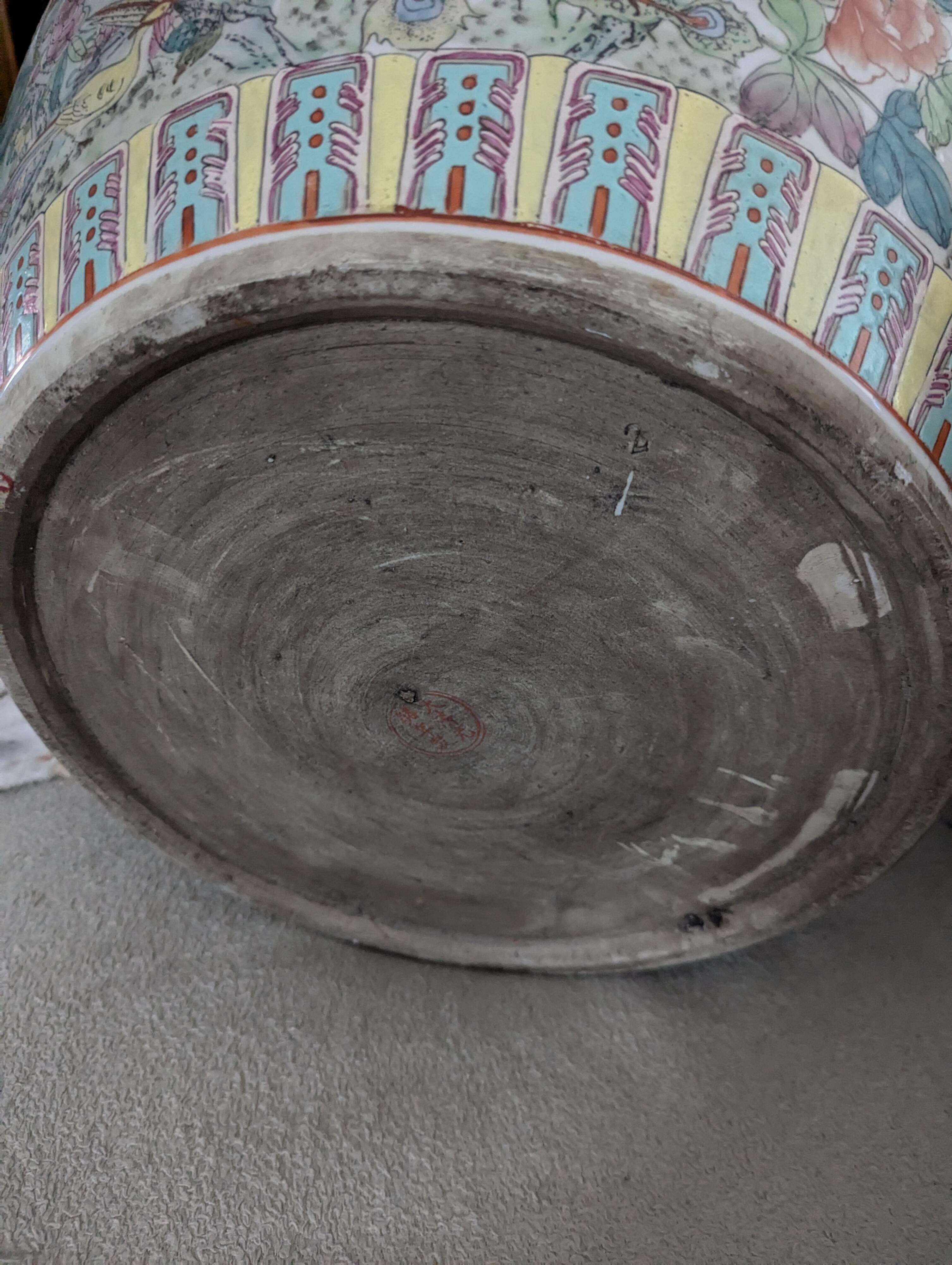 Japanese aquarium cachepot from the 30s and 40s