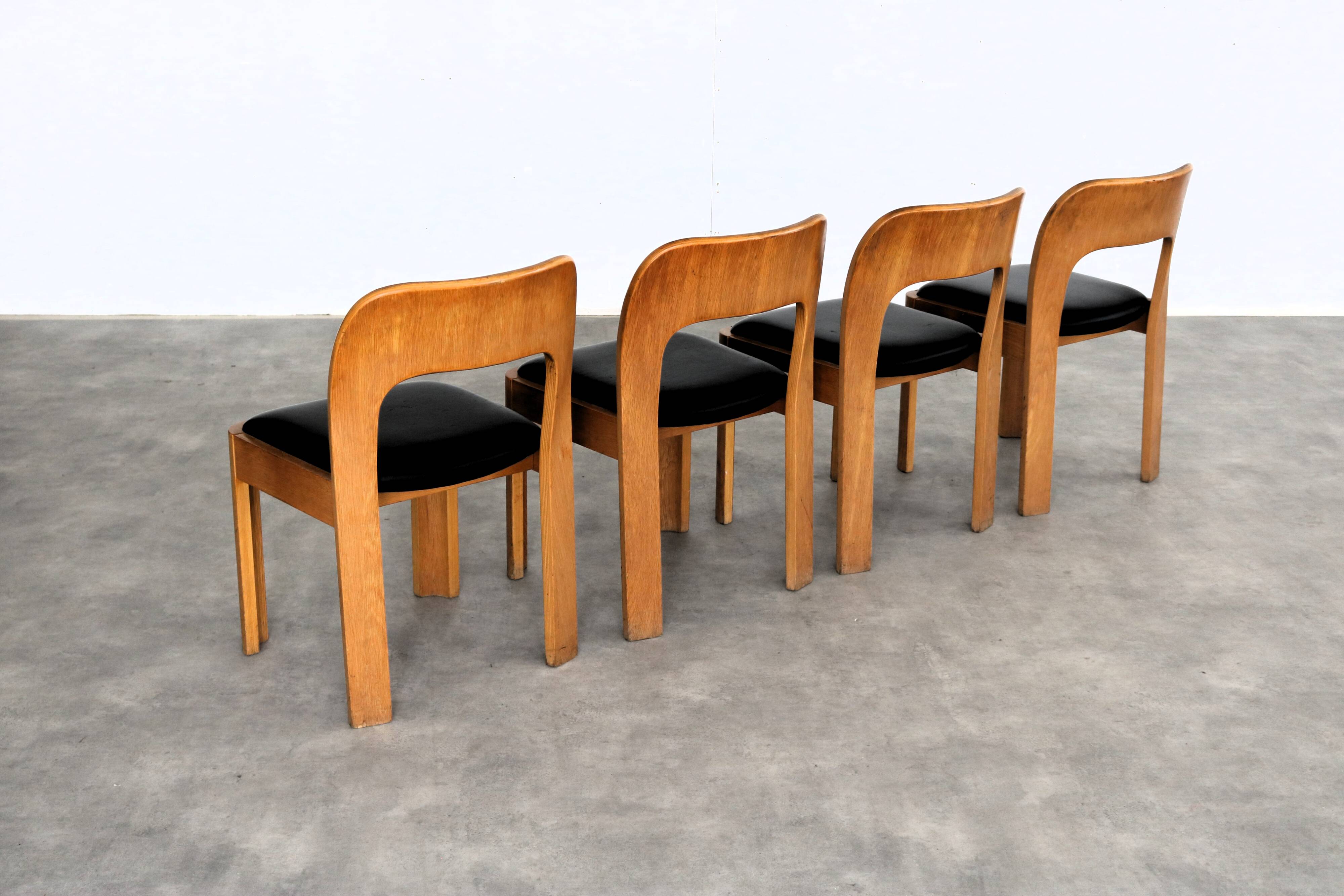 vintage eetkamerstoelen | stoelen | jaren 60 | eiken