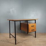 Vintage wood and iron desk