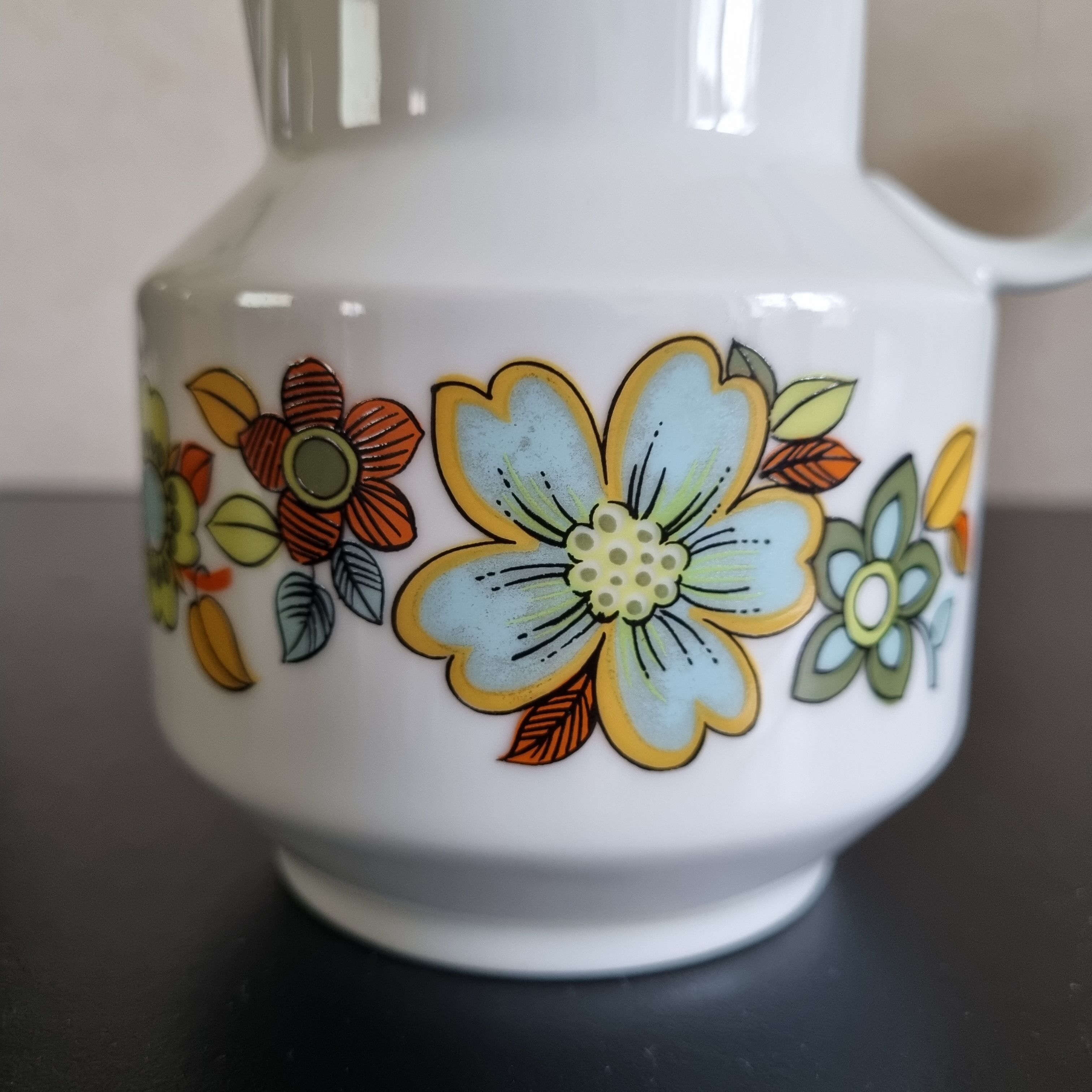 Vintage pitcher porcelain Bavaria 70s
