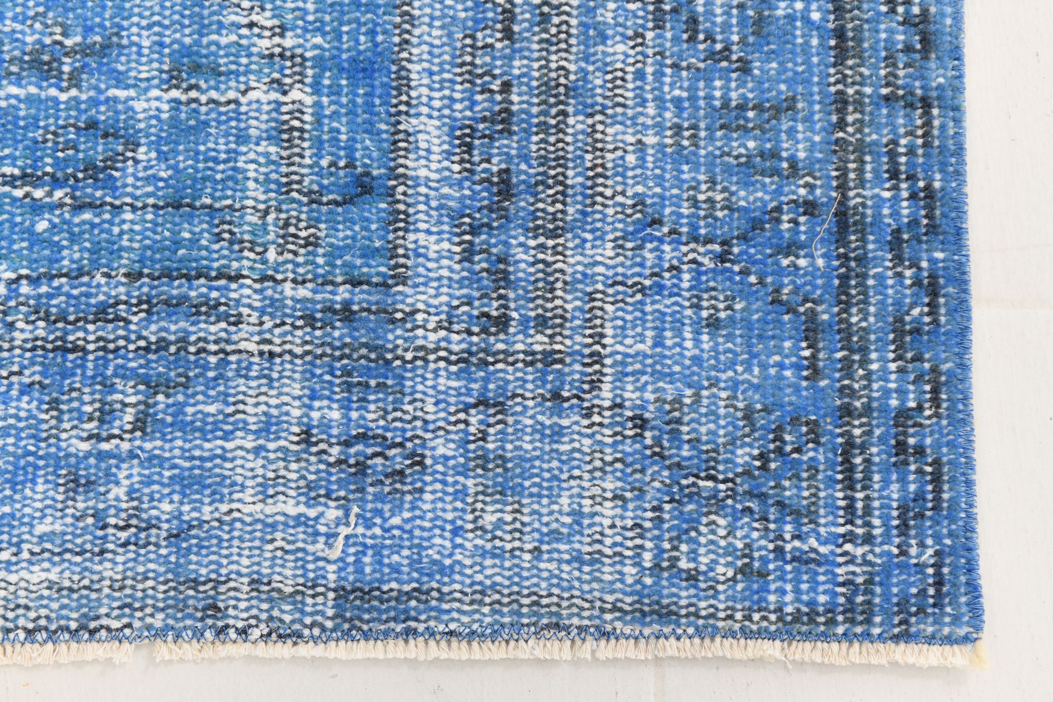 2x6 soft blue vintage runner rug, 53x198cm