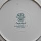 8 flat plates in earthenware "Burgenland" Villeroy and vintage Boch
