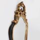Miroir de style baroque du XXe siècle en bois sculpté et doré, Belgique