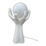Ceramic hand lamp