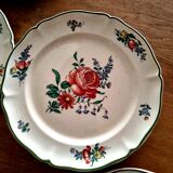 Set of 6 flat plates Villeroy and Boch 1562