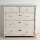 Antique white chest of drawers (c.1920)