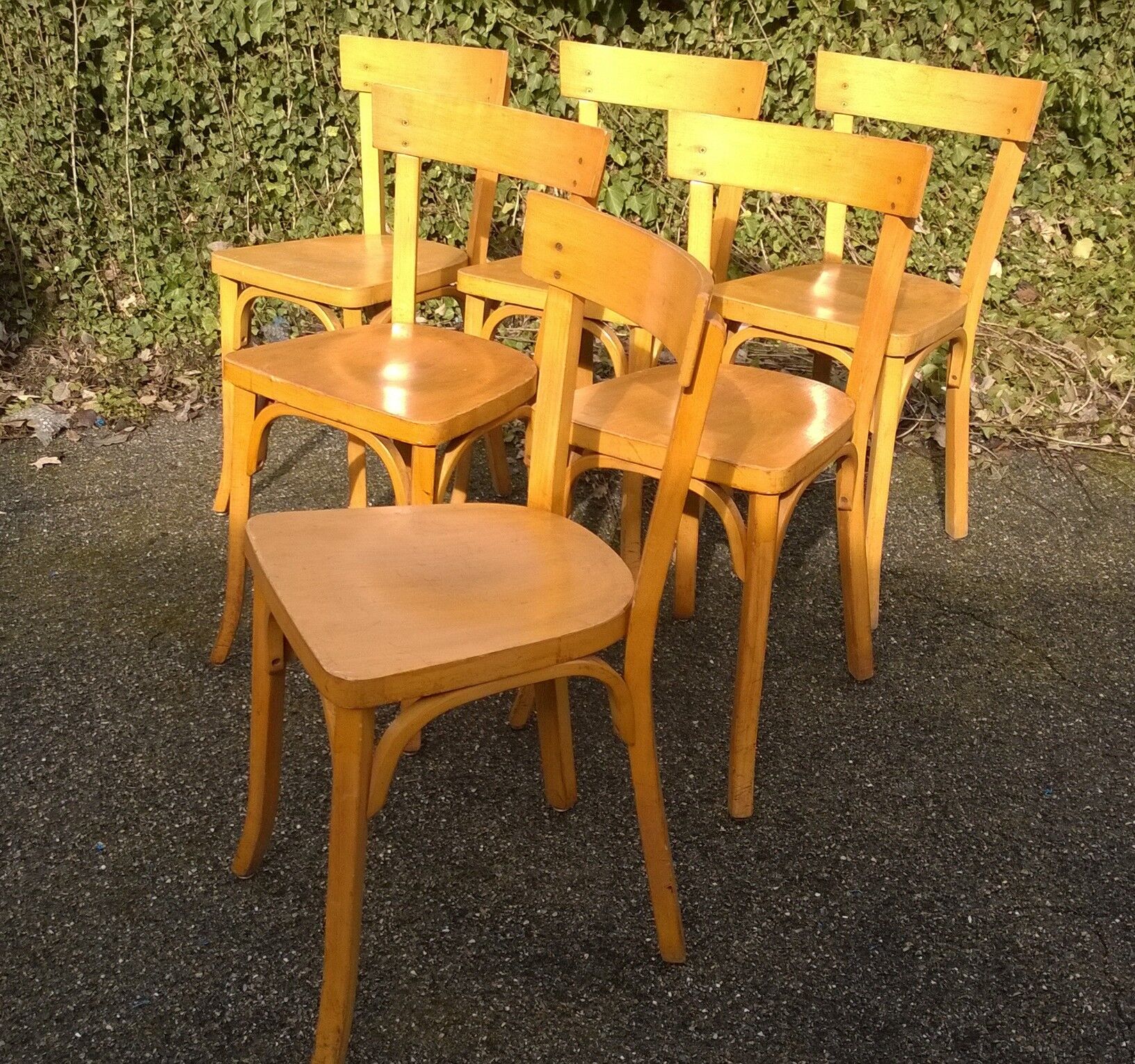 Set of Baumann bistro chairs