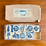 Box of 9 school stamps - vegetables