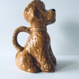 Ceramic poodle pitcher