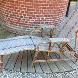 Rattan long chair
