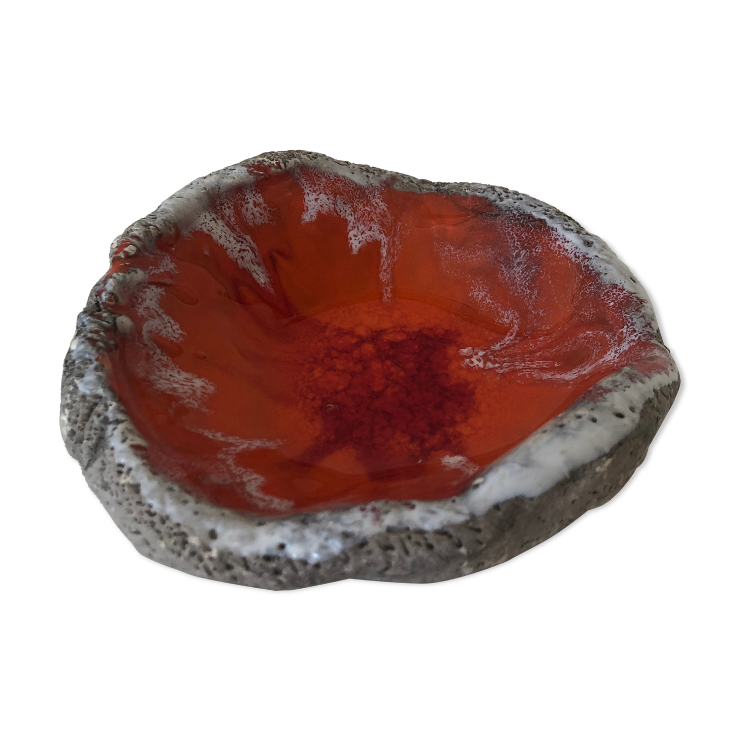 Empty pocket stone and enamel