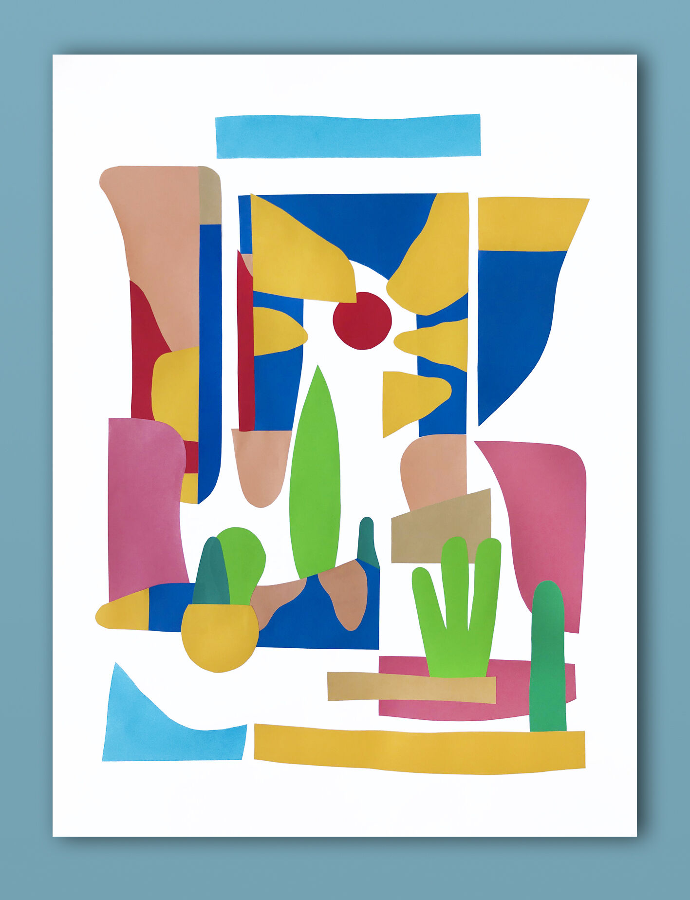 Collage original Sunny Majorelle Garden