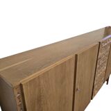 XL vintage mid-height wardrobe with brutalist accents