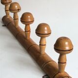 Old hook 5 mushrooms, coat rack