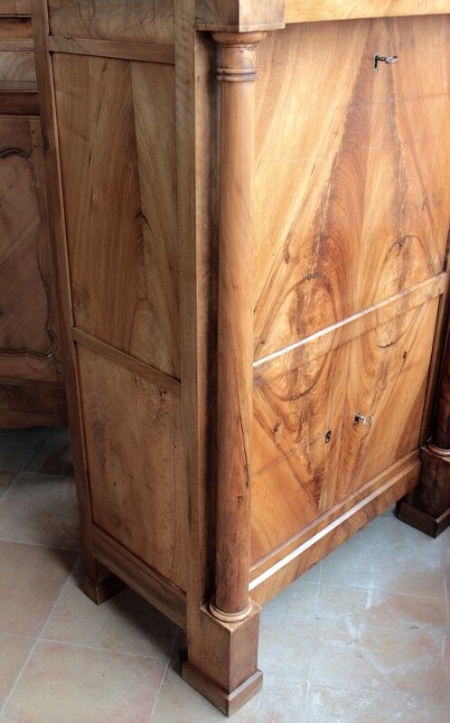 Secretary empire Walnut XIX