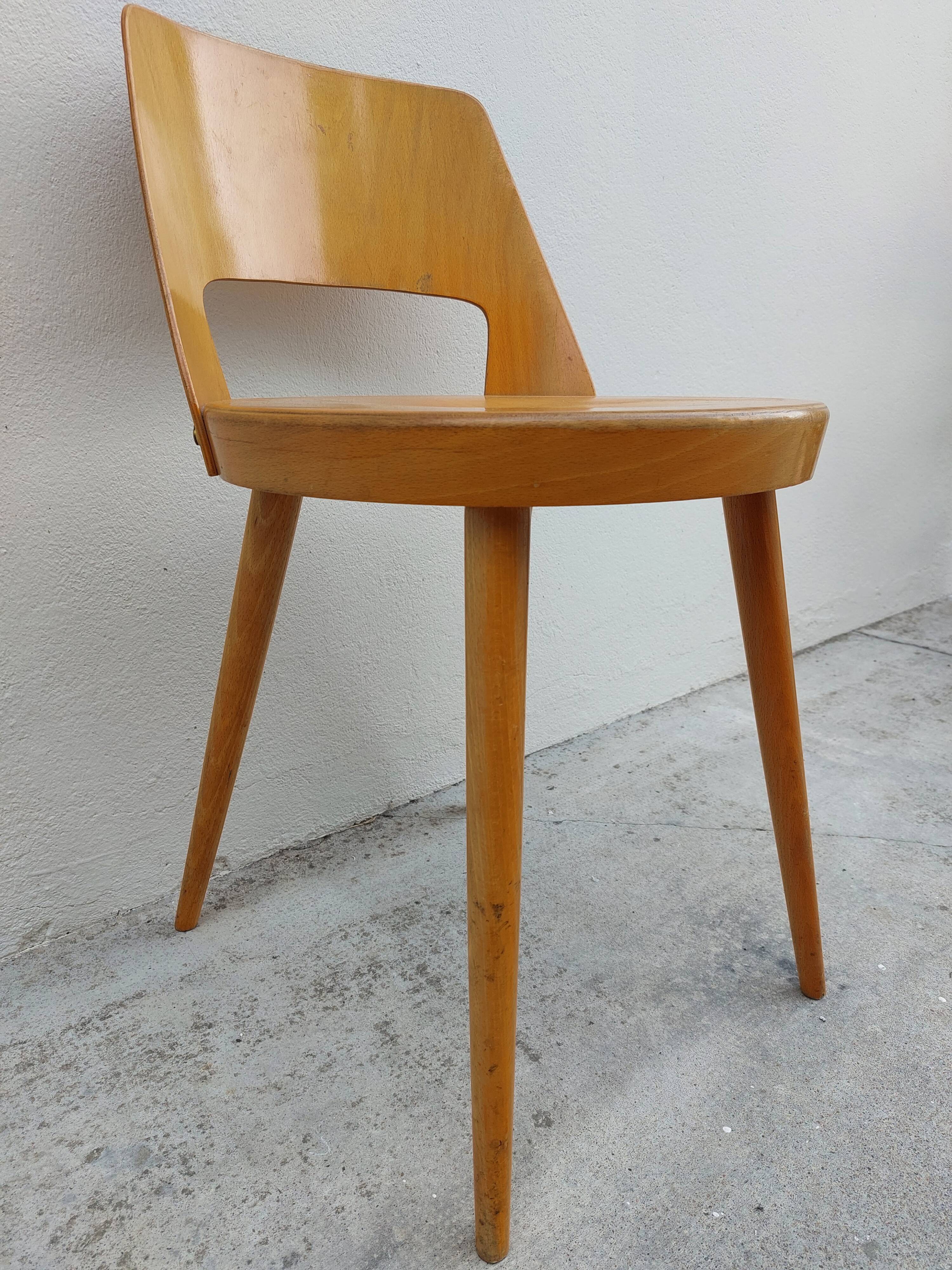Baumann chair signed model Montor 1950