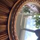 Golden sun mirror