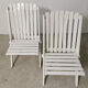 Paire de chaises ciseaux pliantes, 1950
