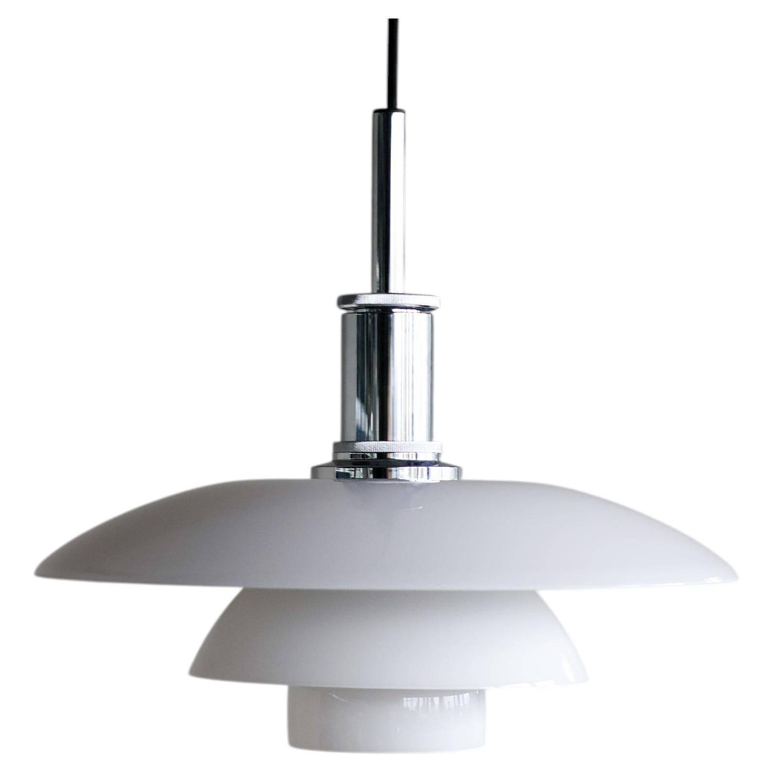 Poul Henningsen PH 4½-4 Glass Suspension Light by Louis Poulsen