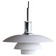 Poul Henningsen PH 4½-4 Glass Suspension Light by Louis Poulsen