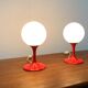 Swiss space age table lamps by E.R. Nele for Temde, 1960s, set of 2.