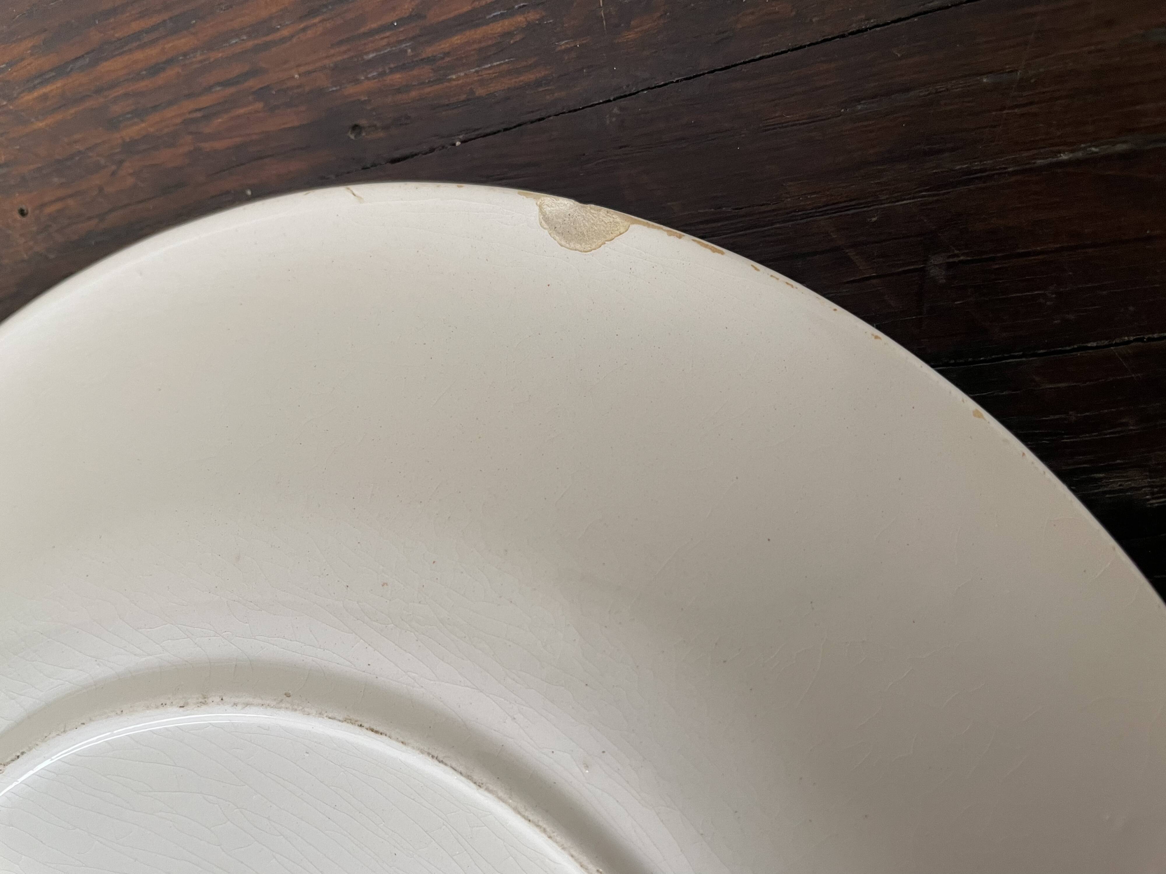 Longchamp dessert plates and oval dish